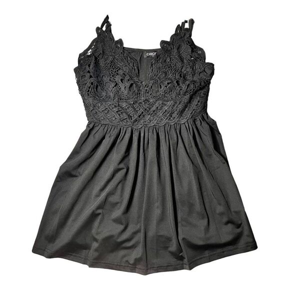 Sexy Contrast Lace V-Neck Cami Top Spaghetti Strap Tank V Neck Black Size Small - Picture 10 of 12